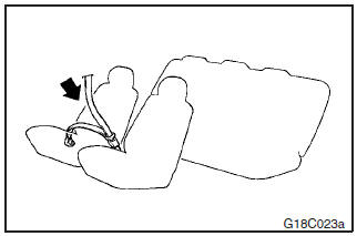 For safety, you are advised to install the child restraint system using a 3–point