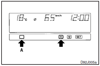 Display brightness adjustment / Display unit selection