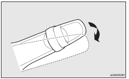 4. After approximately 10 seconds, the buzzer will make a sound. Keep the windscreen