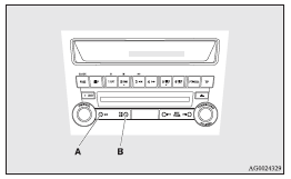 A- CD button