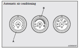 For detailed information on how to use the air conditioning, refer to “Heater/Air