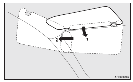 1- To eliminate front glare