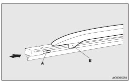 Rear window wiper blades