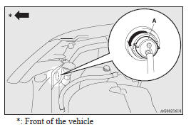 3. Remove the bulb by pulling it out.