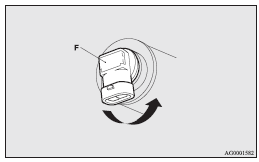 5. To install the bulb, perform the removal steps in reverse.