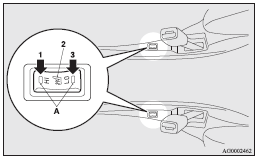 1 (HI) - Heater high (for quick heating).