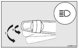 Headlamp flasher