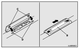 Roof carrier precaution