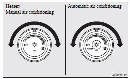 Temperature control dial