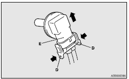 5. To install the bulb, perform the removal steps in reverse.