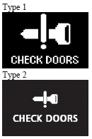 When the ignition switch is in the “LOCK” (PUSH OFF) position, if you try to