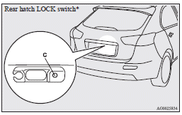 By locking the vehicle using the keyless entry system or the keyless operation