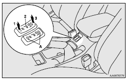 1 (HI)- Heater high (for quick heating).