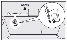5. Push and pull the child restraint system in all directions to be sure it is