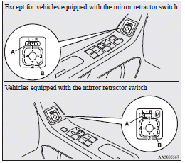 L- Left outside mirror adjustment