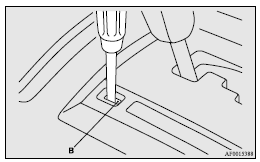 Selector lever position display