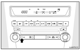 Push the CD button (2) if the discs are already in the autochanger. The autochanger